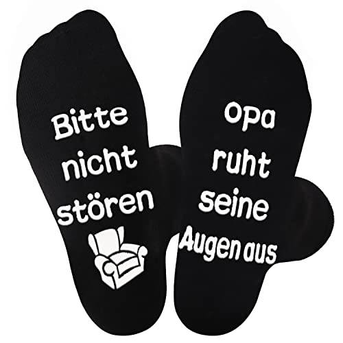 Jeasona Opa Socken Anti-Rutsch Herren...