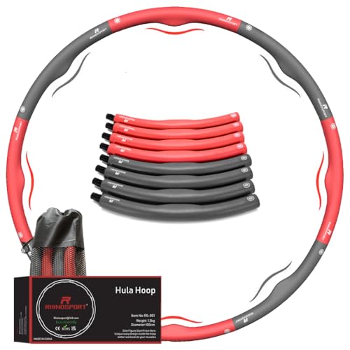 RHINOSPORT Hula Hoop Reifen Erwachsene...