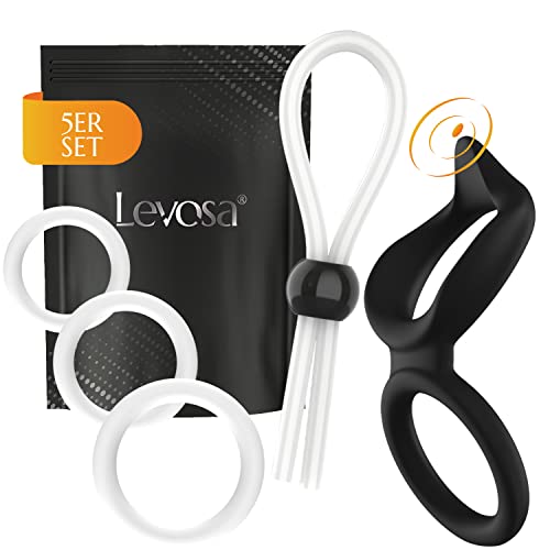 Levosa® 5er Penisring Set - Cockringe +...