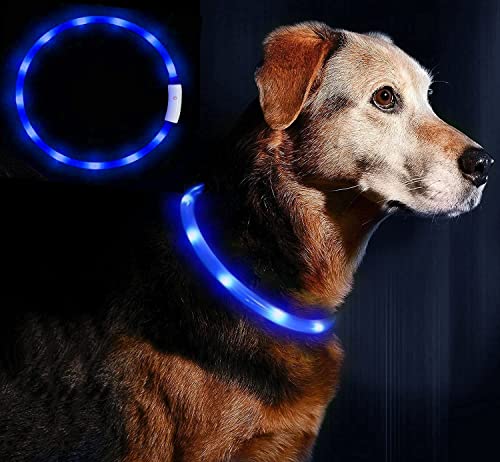 Anicoll LED Leuchthalsband Hunde...