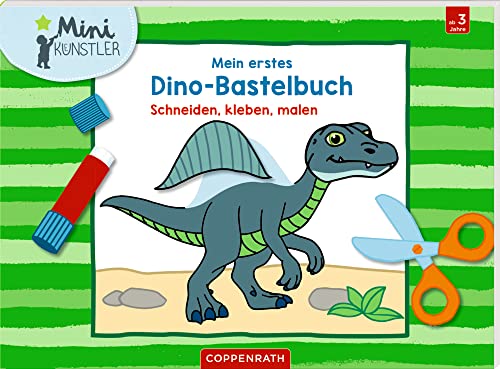 Mein erstes Dino-Bastelbuch: Schneiden,...