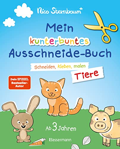 Mein kunterbuntes Ausschneidebuch -...