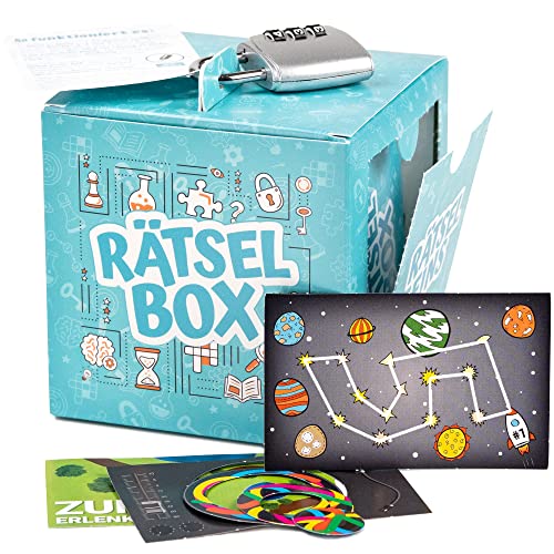Rätselbox - Geschenkbox: 3 Rätsel...