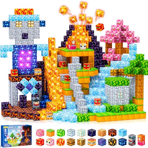 COOLJOYA Magnetische Bausteine,150 Teile...